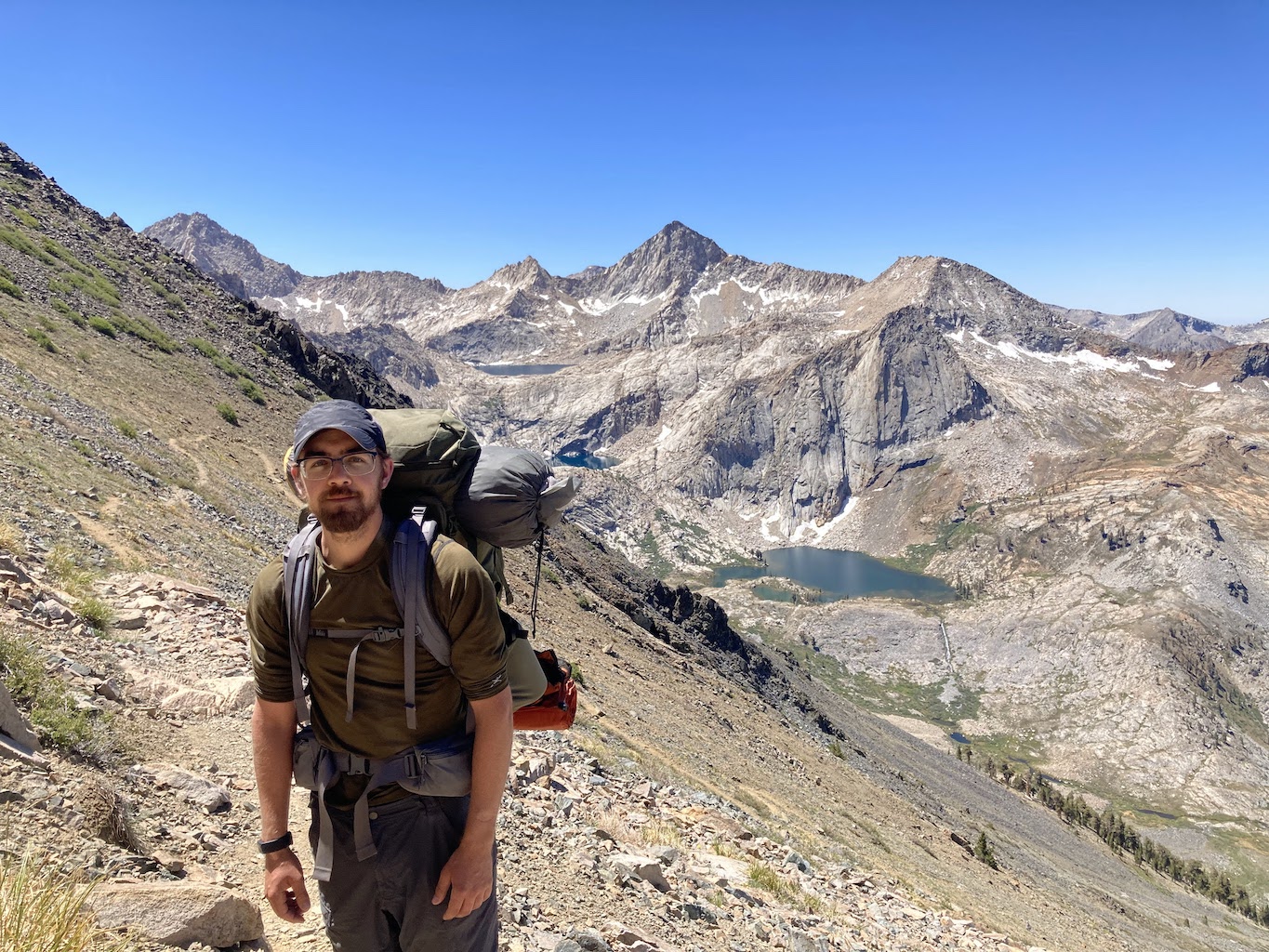 Backpacking in Sequoia National Park, July 2022.